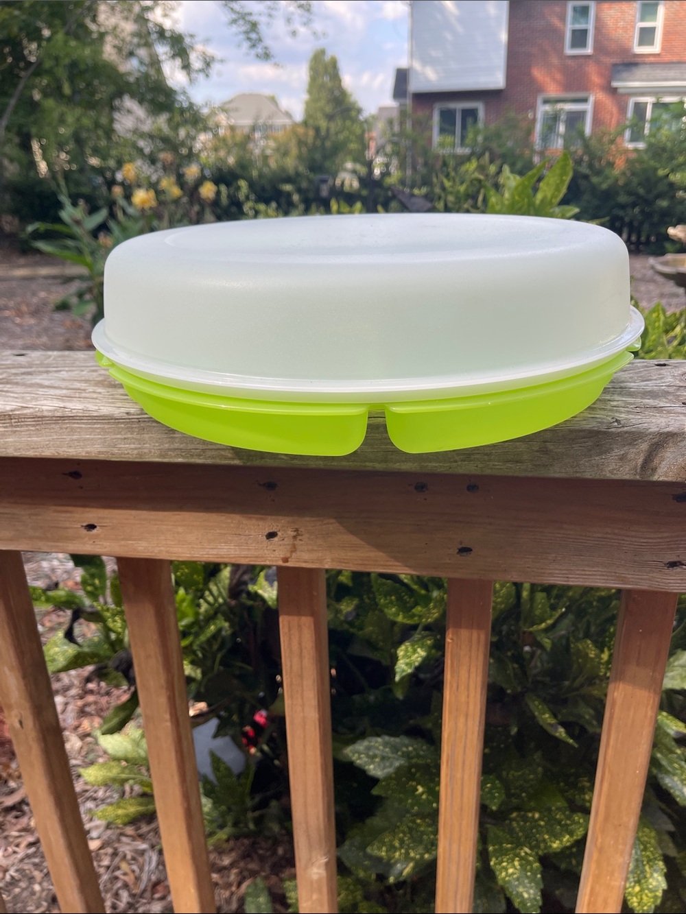 Vintage Tupperware Serving Center